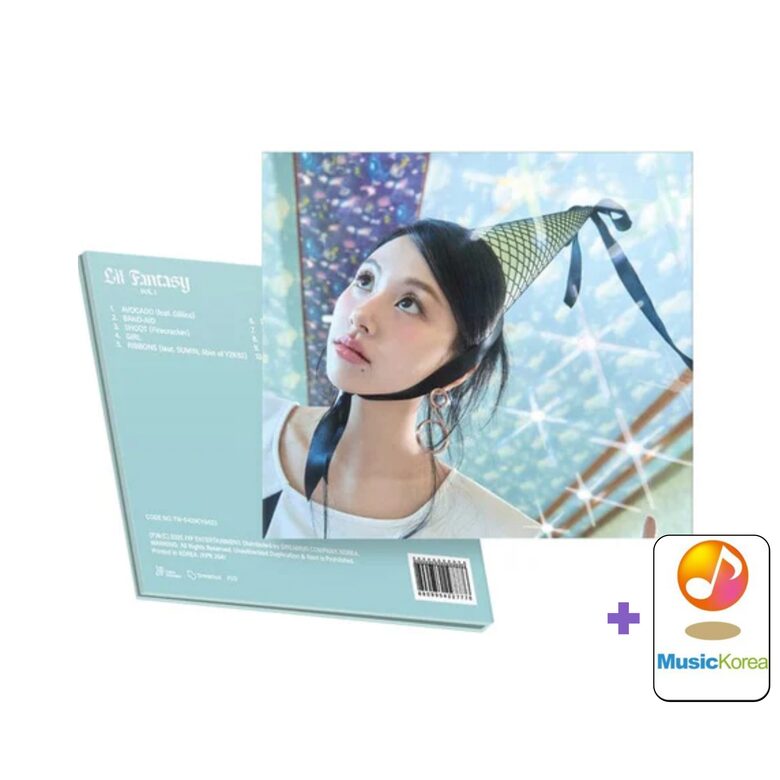 CHAEYOUNG (TWICE) - The 1st Album [LIL FANTASY vol.1] (Sparkle Ver.) + MusicKorea Photocard